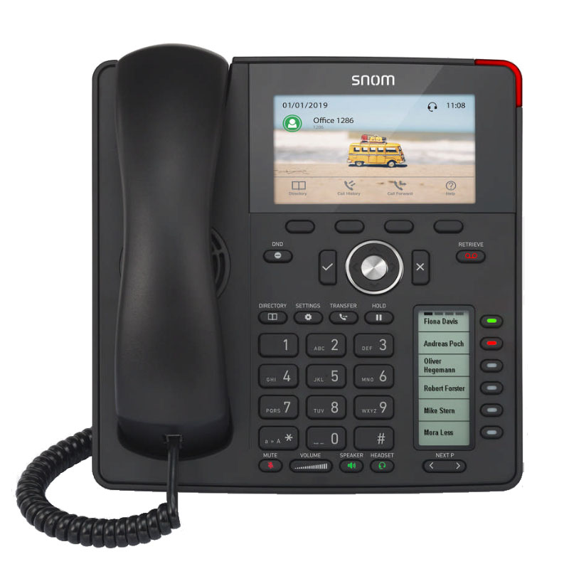 تلفن ویپ اسنوم مدل D785